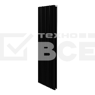 Дизайн-радиатор Royal Thermo Shift Q30 VC2180 - 10 секц. RAL9005m