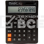 Калькулятор настольный Silwerhof SH-444 черный 12-разр., фото 1