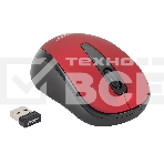 Мышь беспроводная Acer OMR136 красный, 1000 dpi, радиоканал, USB, кнопки - 3, фото4
