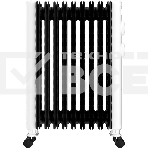 Обогреватель масляный Royal Clima Laggio Nero ROR-LN9-2000M, с терморегулятором, 2000Вт, 8 секций, 3 режима, белый/серый, фото3