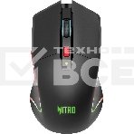 Мышь беспроводная Acer Nitro OMR304 черный, 3200 dpi, радиоканал, Bluetooth, USB, кнопки - 8, фото 1