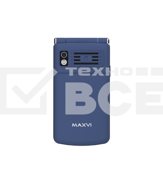 Мобильный телефон Maxvi E11 синий/серебристый