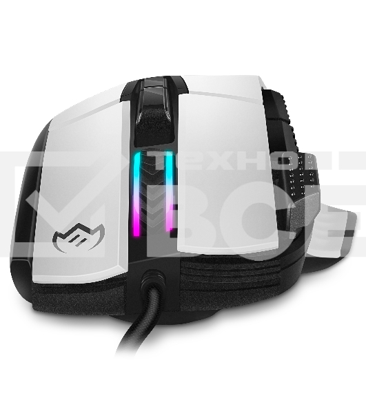 Мышь проводная SVEN RX-G990 белый, 12400 dpi, USB, кнопки - 9