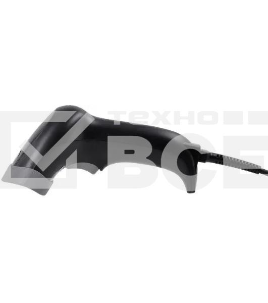 Сканер штрих-кода ручной Mertech 1300 P2D 1D/2D имидж, проводной, 100 скан/сек, USB-HID; USB-COM - эмуляция, чёрный