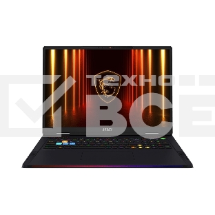 Ноутбук MSI Raider A18 HX A9WJG-216RU черный AMD Ryzen 9 9955HX3D/64Gb/SSD2Tb/RTX 5090 24Gb/18