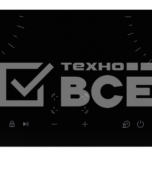 Варочная поверхность Krona 60 BL TK черный
