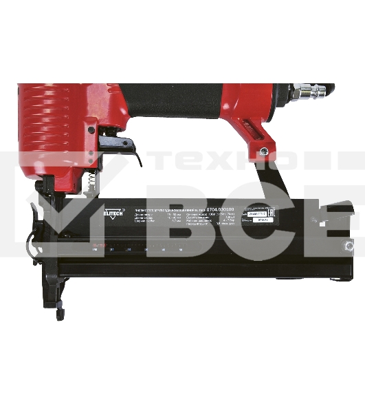 Пистолет гвоздескобозабивной Elitech 0704.030100 красный/черный