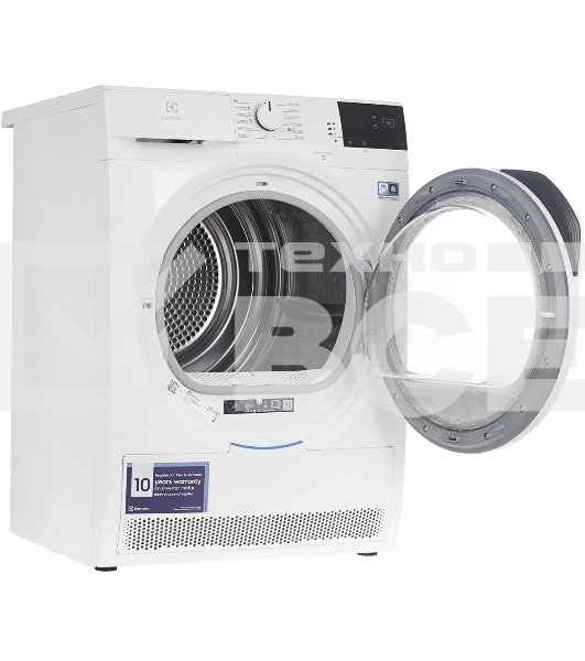Сушильная машина Electrolux EW7D283VE белый, 8 кг, сушка - конденсационная (тепловой насос), программ - 13, 59.6 x 85 x 63.8 см (пан.англ.)