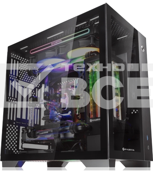 Компьютерный корпус Raijintek PAEAN MINI 0R20B00213 черный, Mini-ITX, for psu ATX PS/2, USB 3.0x2, USB 2.0x2, HD Audiox1