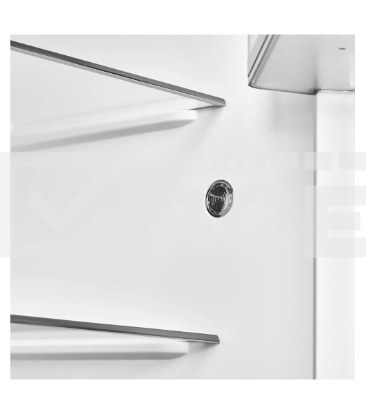 Холодильник Kuppersberg NFFD 186 BG черное стекло трехкамерный 303/172л морозилка сбоку, No Frost, Side by Side