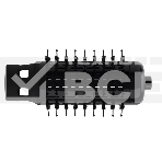 Фен-расческа Polaris PHS 1002 фуксия, фото2