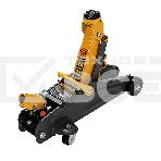 Домкрат гидравлический подкатной с фиксатором Denzel, 2 т, 130-330 мм 51153, фото4