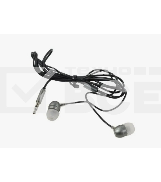 Наушники проводные Dialog EP-F57 серый, внутриканальные, Jack 3.5 мм