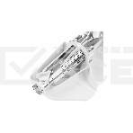 Мясорубка электрическая Delta DL-6101M белый, 2000 Вт, 1.8 кг/мин, реверс, защита от перегрузки, насадки - 4, фото3