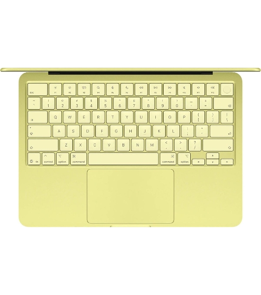 Ноутбук Apple MacBook Neo A3404/13'/IPS/Apple A18 Pro 6-Core CPU/8Gb/512Gb SSD/Apple A18 Pro 5-Core GPU/macOS/желтый/1.23kg