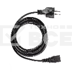 Кабель компьютер - розетка 3m 220V (Европейский стандарт) VCOM/TELECOM, фото4