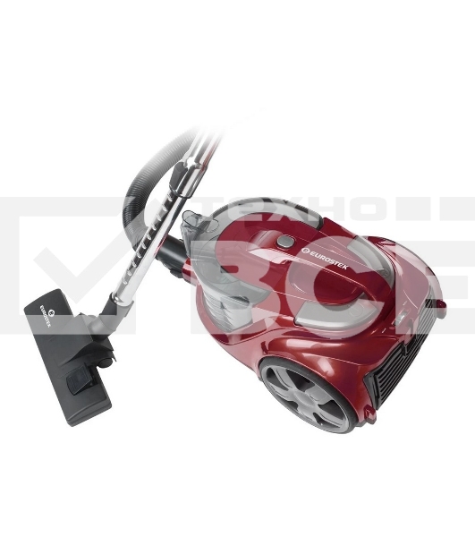 Пылесос Eurostek EVC-4514 красный, 500/2800 Вт, уборка сухая, пылесборник контейнер 3 л
