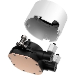 Система жидкостного охлаждения PcCooler DA360 WH ARGB Soc-AM5/AM4/1200/1700/1851 белый 4-pin Al 300W Ret (DA360-WHAWXX-GL), фото3