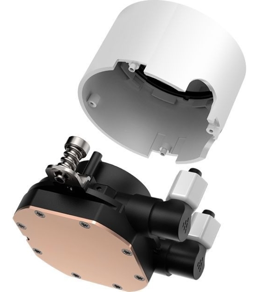 Система жидкостного охлаждения PcCooler DA360 WH ARGB Soc-AM5/AM4/1200/1700/1851 белый 4-pin Al 300W Ret (DA360-WHAWXX-GL)