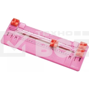 Резак дисковый Kw-Trio 13045pink A4/6лист./230мм/ручн.прижим