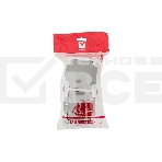 Розетка EKF Мурманск EFR16-129-30-54 2-местная 16А с заземлением с крышкой IP54 серый с защитными шторками, фото4