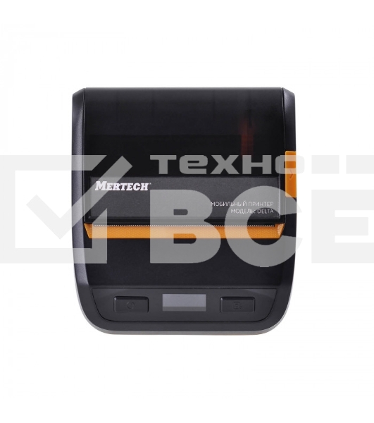 Принтер наклеек Mertech DELTA (4603) переносной, прямая термопечать, 203 dpi, 75 мм/сек, Bluetooth, USB, серый