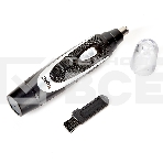 Триммер для носа, ушей и бровей Delta DL-4300 черный с серебристым, фото4