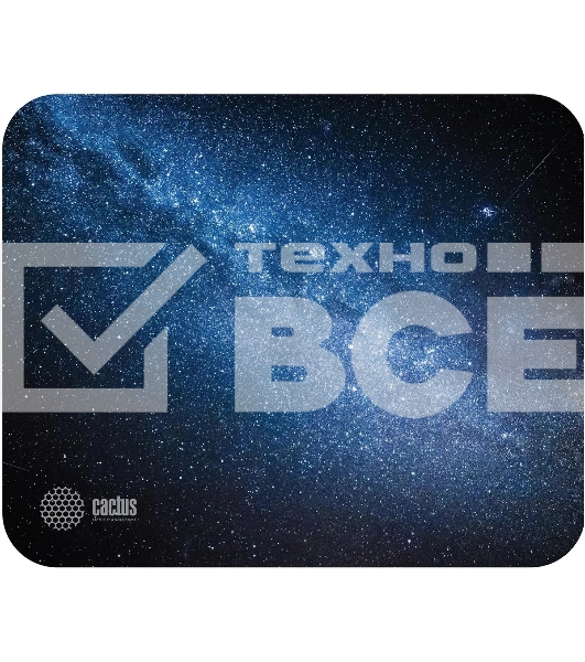 Коврик для мыши Cactus Milky Way 300x250x2мм (CS-MPC-P02M)