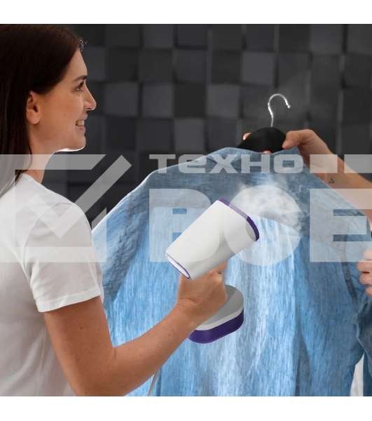 Отпариватель Kitfort КТ-984-1 фиолетовый, 1600 Вт, 28 г/мин, 250 мл