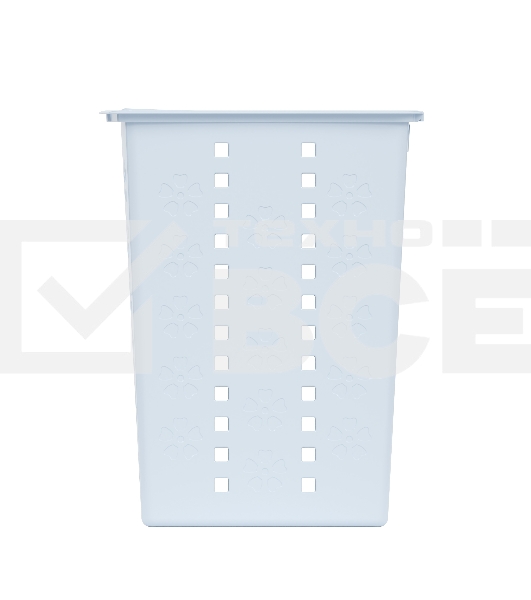 Корзина для белья Альтернатива Виолетта М2444 30 л, голуб .