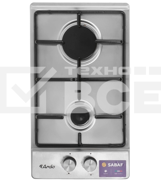 Газовая варочная панель ARDO MH32GX2 серый металлик