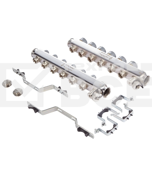 Коллектор Royal Thermo, нерж. в сборе универсальный 1