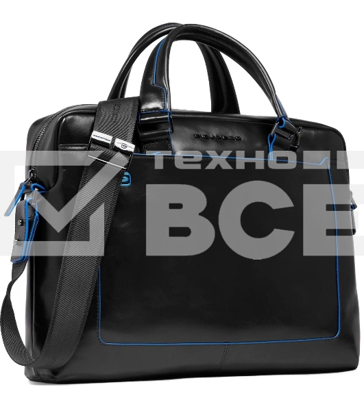 Сумка Piquadro Blue Square CA3335B2/N черный натур.кожа