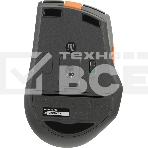 Мышь беспроводная A4Tech Fstyler FG30S серый/оранжевый, 2000 dpi, радиоканал, USB, кнопки - 6, фото5