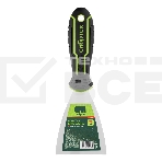 Шпательная лопатка из нержавеющей стали Сибртех 75 мм, двухкомпонентная рукоятка, фото2