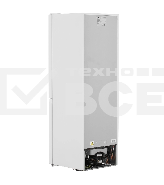 Холодильник Centek CT-1709 белый двухкамерный 115/59л морозилка снизу