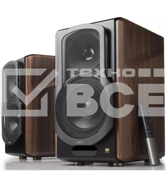 Колонки Edifier S2000MKIII Brown (2.0,Bluetooth 5.0,ДУ,2x 15 Вт (ВЧ), 2x 50 Вт (СЧ/НЧ)
