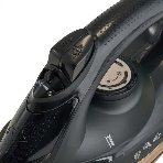 Утюг DELTA LUX DE-3007 черный/золотой, 2400 Вт, 30 г/мин, 150 г/мин, 220 мл, фото2