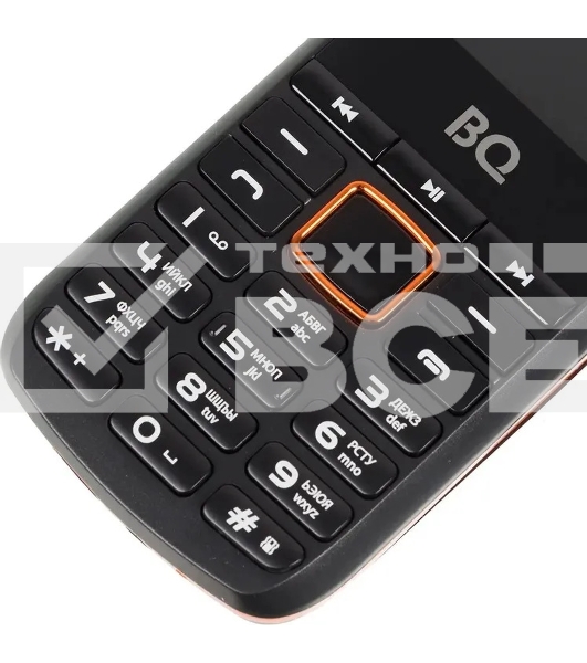 Мобильный телефон BQ 1846 One Power черный/оранжевый