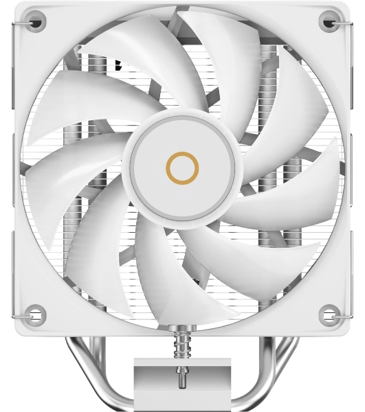 Кулер для процессора Ocypus Delta A40 SE WH Dual Fan ARGB, 2x120mm ARGB FAN, Top ARGB Panel, 4 HEAT PIPES, 4-PIN PWM, 800-1800 RPM, 31DBA, HYDRO BEARING, LGA115X/1200/1700/18XX, AM4/AM5