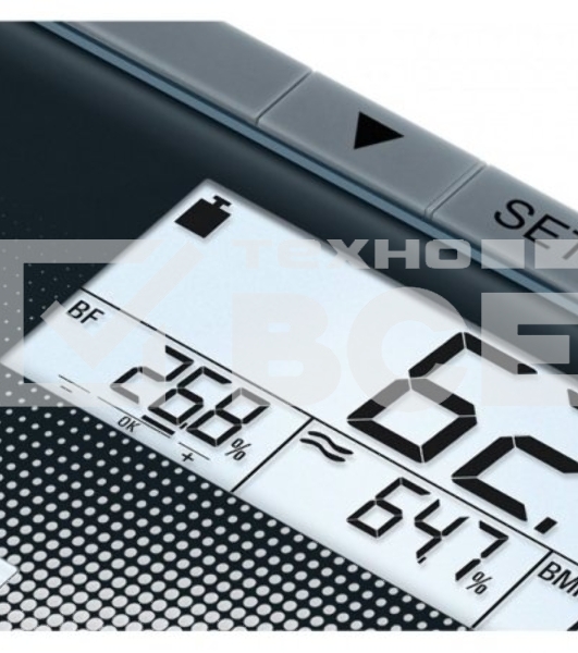 Весы напольные электронные Beurer BG21 макс.180кг черный