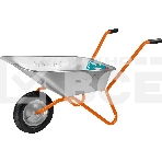 Тачка садовая для мусора СИБИН СТ-11 одноколесная, 90 кг, фото 1