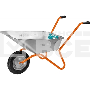 Тачка садовая для мусора СИБИН СТ-11 одноколесная, 90 кг