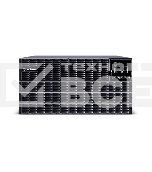 Источник бесперебойного питания CyberPower OLS6KERT5U Online 6000VA/6000W USB/RS-232/Dry/EPO/SNMP/CloudCard/(4 IEC С13, 4 IEC C19, terminal block)/bat.detect./МВ NEW