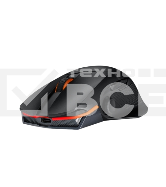 Мышь беспроводная/проводная ASUS P708 ROG CHAKRAM X ORIGIN черный, 36000 dpi, радиоканал, Bluetooth, USB, кнопки - 11