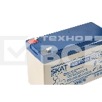 АКБ свинцово-кислотная SKAT SB 1209S тип AGM 12V 9Ач I зар. 2,6 А (ножевые клеммы) (8970), фото3
