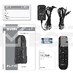 Мобильные колонки Sven PS-770 2.0 черный 2x50W  Bluetooth, фото17