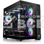 Корпус Thermaltake View 380 TG ARGB черный без БП ATX 6x120mm 2x140mm 1x200mm 2xUSB3.0 audio bott PSU, фото 1