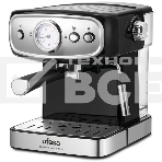 Кофеварка рожковая Ufesa CE7244 BRESCIA черный/серебристый, исп. кофе - молотый, 1.5 л, 850 Вт, 20 Бар., фото3