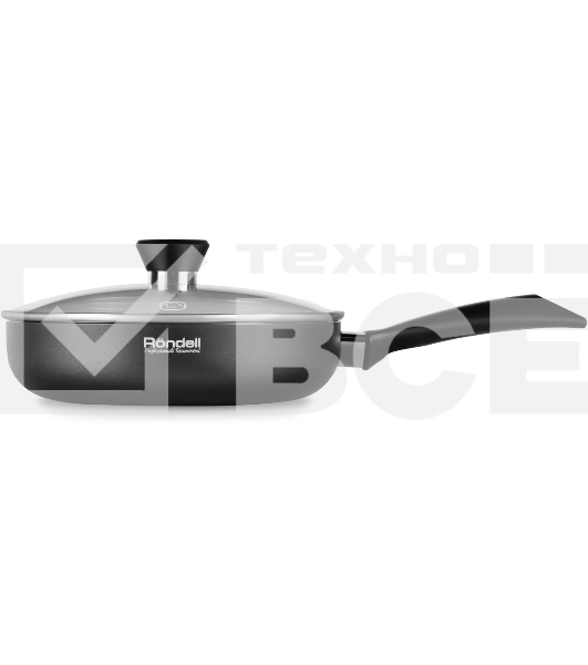 Сковорода с крышкой Rondell RDA-874 28 см